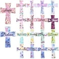 thumbnail image 1 of 16Pcs Magnetic Cross Bookmarks Gifts for Bible Study Readers Teachers Students - Cute Magnet Cross Bookmark with Inspiration Sayings for Women School Reading,Multi Reading Locator, 1 of 7