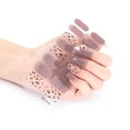 thumbnail image 1 of 16Pcs Nail Polish Strips Self Adhesive Fingernail Stickers Acrylic Nail Strips, 1 of 20