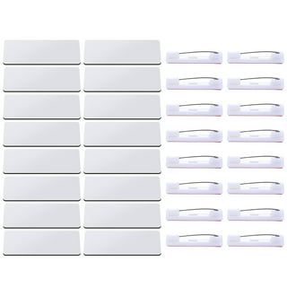 NUOLUX 20 sets of Sublimation Blank Pins DIY Button Badge DIY Jewelry Craft  Making Decoration 
