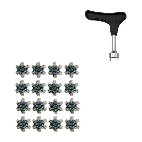 16Pcs Nonslip Golf Spikes Pin Golf Shoe Spikes Replacement Studs Enduring