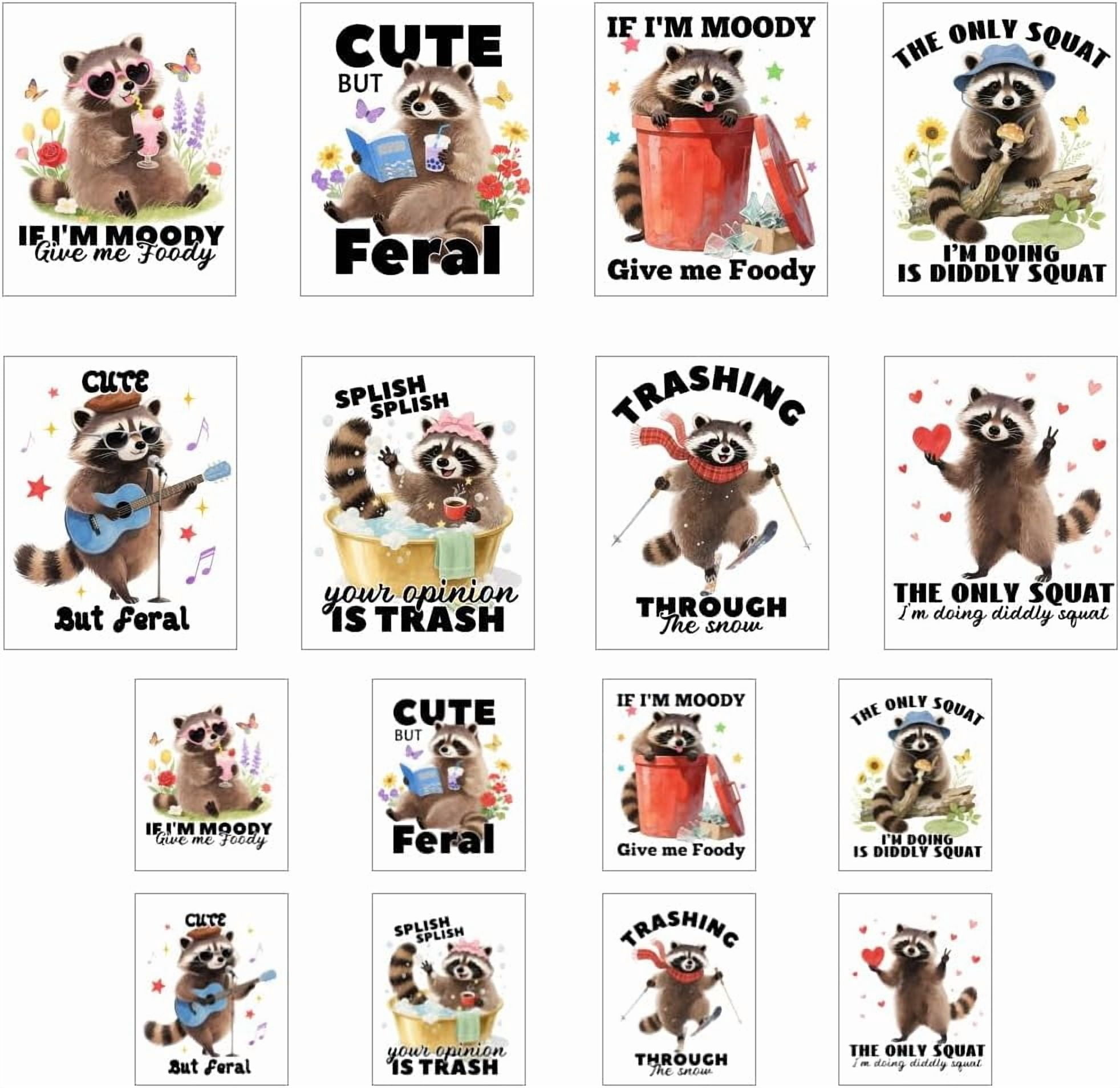 16Pcs Plastic Heat Transfer Film Logo Stickers Set for DIY T-Shirt ...