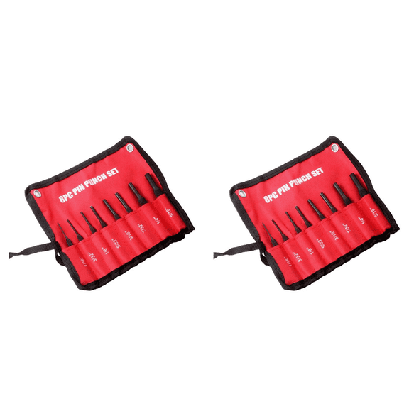 16Pcs Professional Roll Pin Punch Set Case Tool Grip for Jewelry and Watch Repair