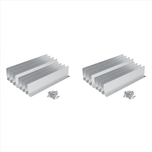 16Pcs Rain Gutter Splash Guards for House Roof Corner Diverter