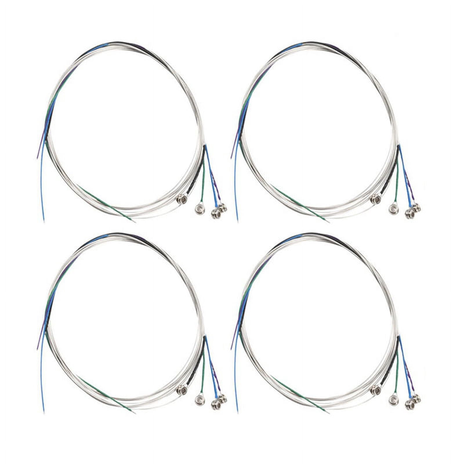 Awire Musical Instrument 16Pcs Violin Strings E-A-D-G Steel+Nickel Wire Musical Instrument Parts ...