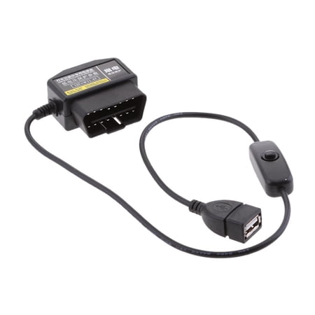 16Pin 2 To USB Cable Power Charging Charger Converter For DVR Phone