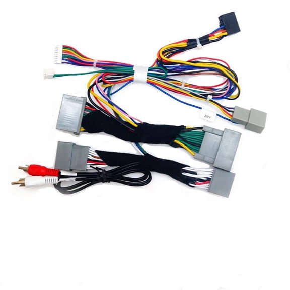 16Pin Car Android Audio Wiring Harness with Canbus For 2008~2012 Honda Accord 8th