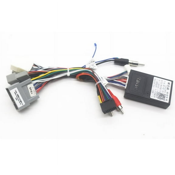 16Pin Car Radio Stereo Power Harness Cable for Honda CRV Civic 2012 13 14 15 with Radio Antenna Adapter