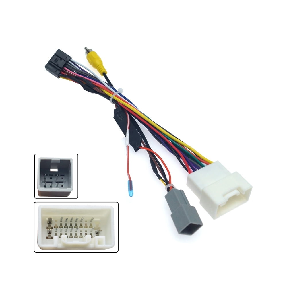 Strpump 16pin Quad Lock Connector Car Radio Stereo Power Retrofit Harness Cable Wire Compatible For Mercedes Benz W203 B200 S Class M Class W164 Gl Class R Class Basic Model Radio Antenna Adapter - View #2