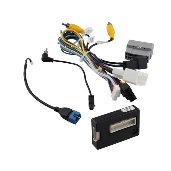 16Pin Car Stereo Wire Harness Adapter Power Cable With Canbus Box For Dodge Journey For Fiat