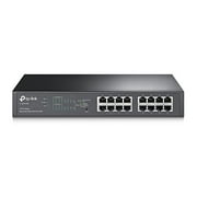 TP-Link TL-SG1016PE V3 | 16 Port Gigabit PoE Switch | Easy Smart Managed | 8 PoE+ Ports @150W | Plug & Play | Sturdy Metal w/ Shielded Ports | QoS, Vlan, IGMP & LAG | Limited Lifetime Protection