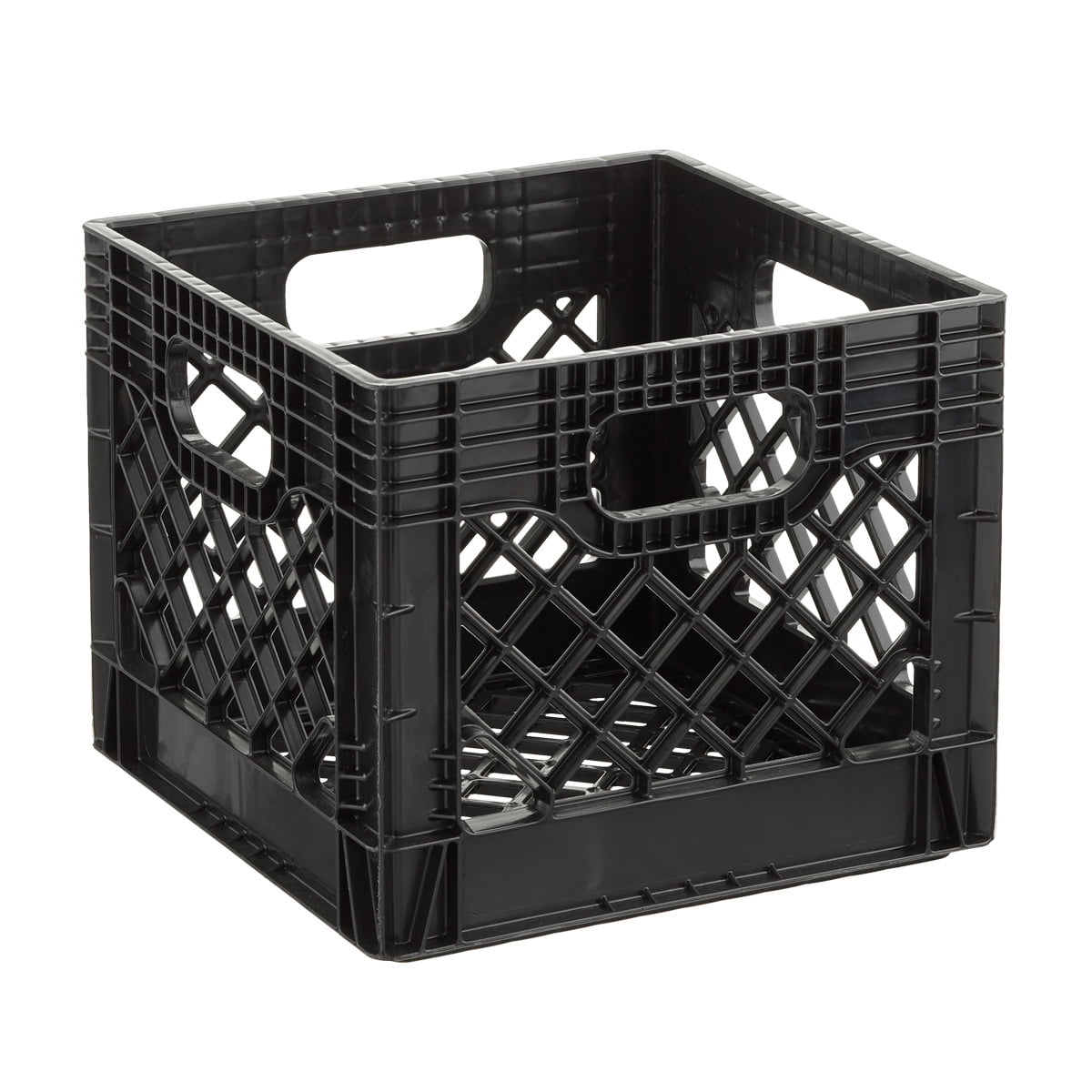 Milk crate deals storage