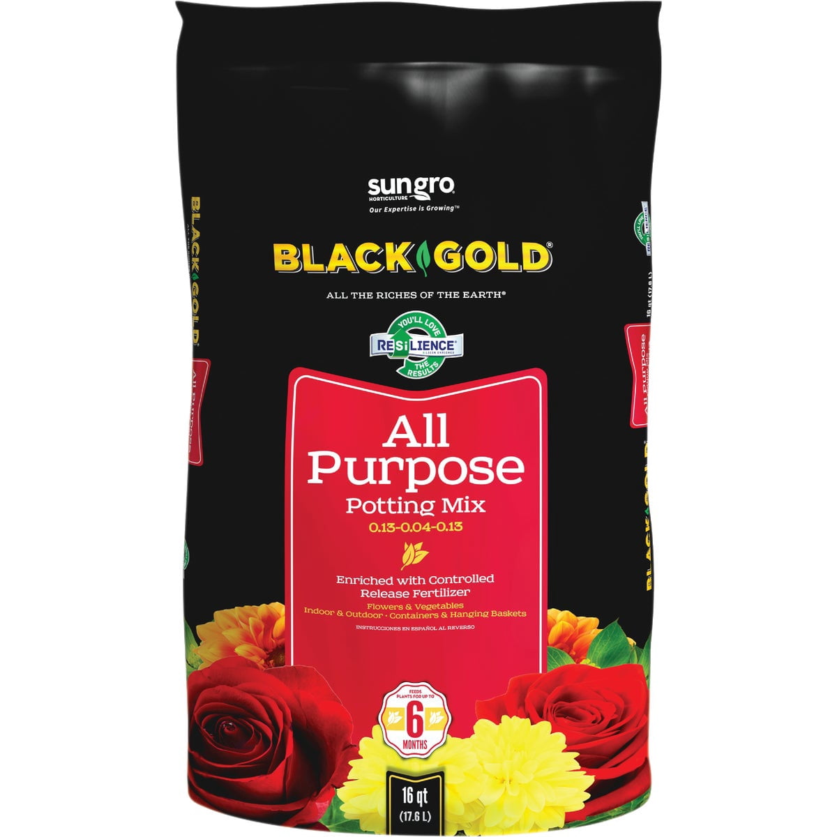 Sun Gro Plant Mix Indoor Grow Mix - Potting Soil - 16QT