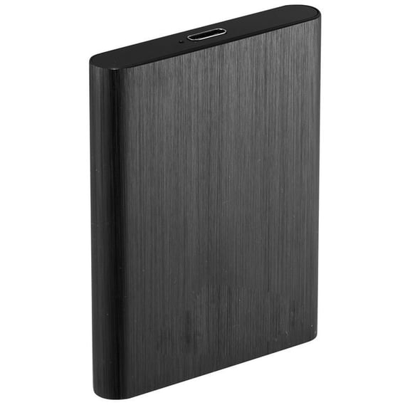 16TB Portable External USB 3.0 Hard Drive, Slim Memory Expansion Device for Storage and Backup, Compatible with PC and Laptop Computers, Black