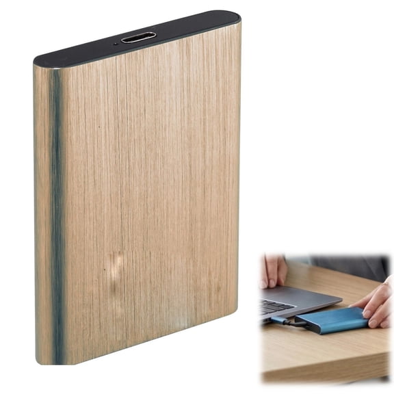 16TB Portable Mobile External Usb Hard Drive, Slim Hard Disk Memory Expansion Device Usb 3.0, Suitable For Storage And Backup Work Pc, And Laptop Computers,Silver