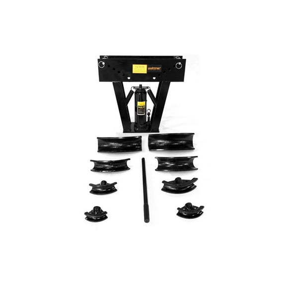 16Ton (1/2"-3") Hydraulic Pipe Tube Bender Exhaust Tubing Tool Bending 8 Die (PB16)