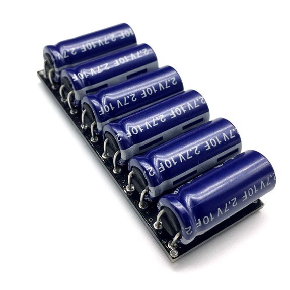 16V 1F/2F Capacitor Module 2.7V 10F Supercapacitor with Protection Board,1 x Faraday Capacitor Module,as shown