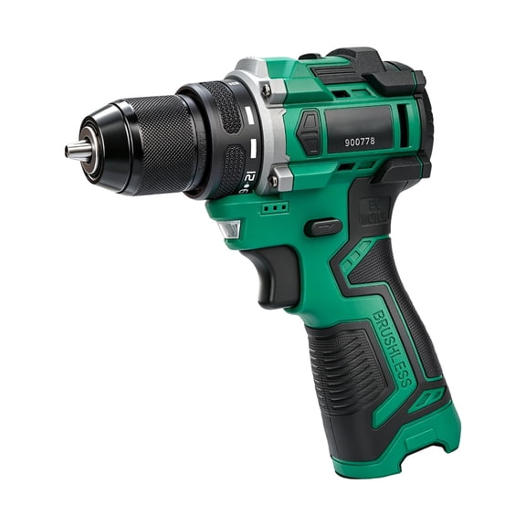 16V/21V LED Work Light Brushless Cordless Drill Driver with 0.8-10 mm Chuck Capacity for Board Drilling Repair Projects Home