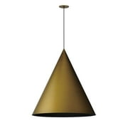 16W 1 Led Pendant-30.75 inches Tall and 29.5 inches Wide-Antique Brass Finish Bailey Street Home 174-Bel-5071728
