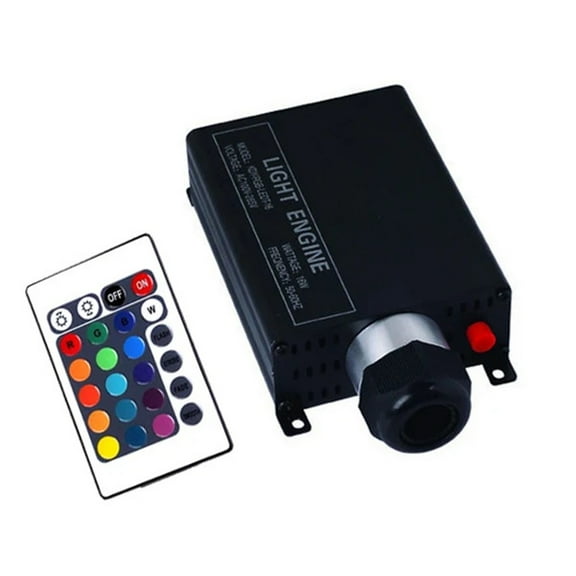16W LED RGB Light Engine 24Keys Remote Optic Fiber Engine ,Safe to Use