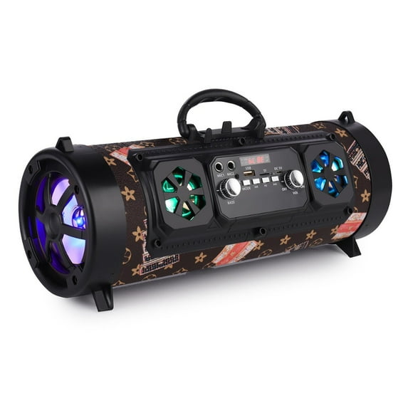 16W Portable Column Sven Bluetooth Speaker Move KTV 3D Sound System Sound Bar Subwoofer Music Wireless Speaker FM Radio USB