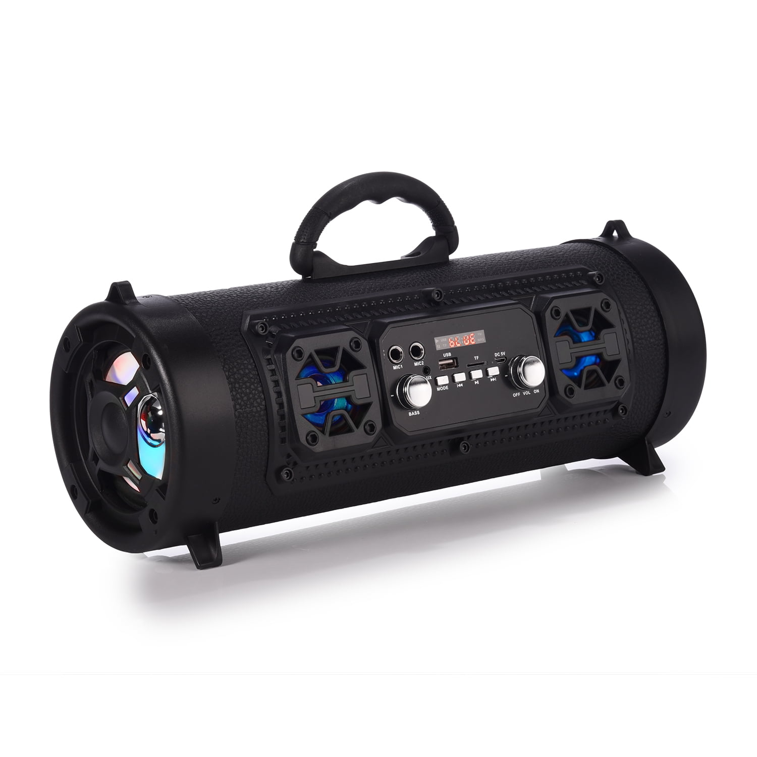 16W Portable Column Bluetooth Speaker - Move KTV 3D Sound System Sound Bar Subwoofer Music Wireless Speaker (HA3)(HA)(1U57)