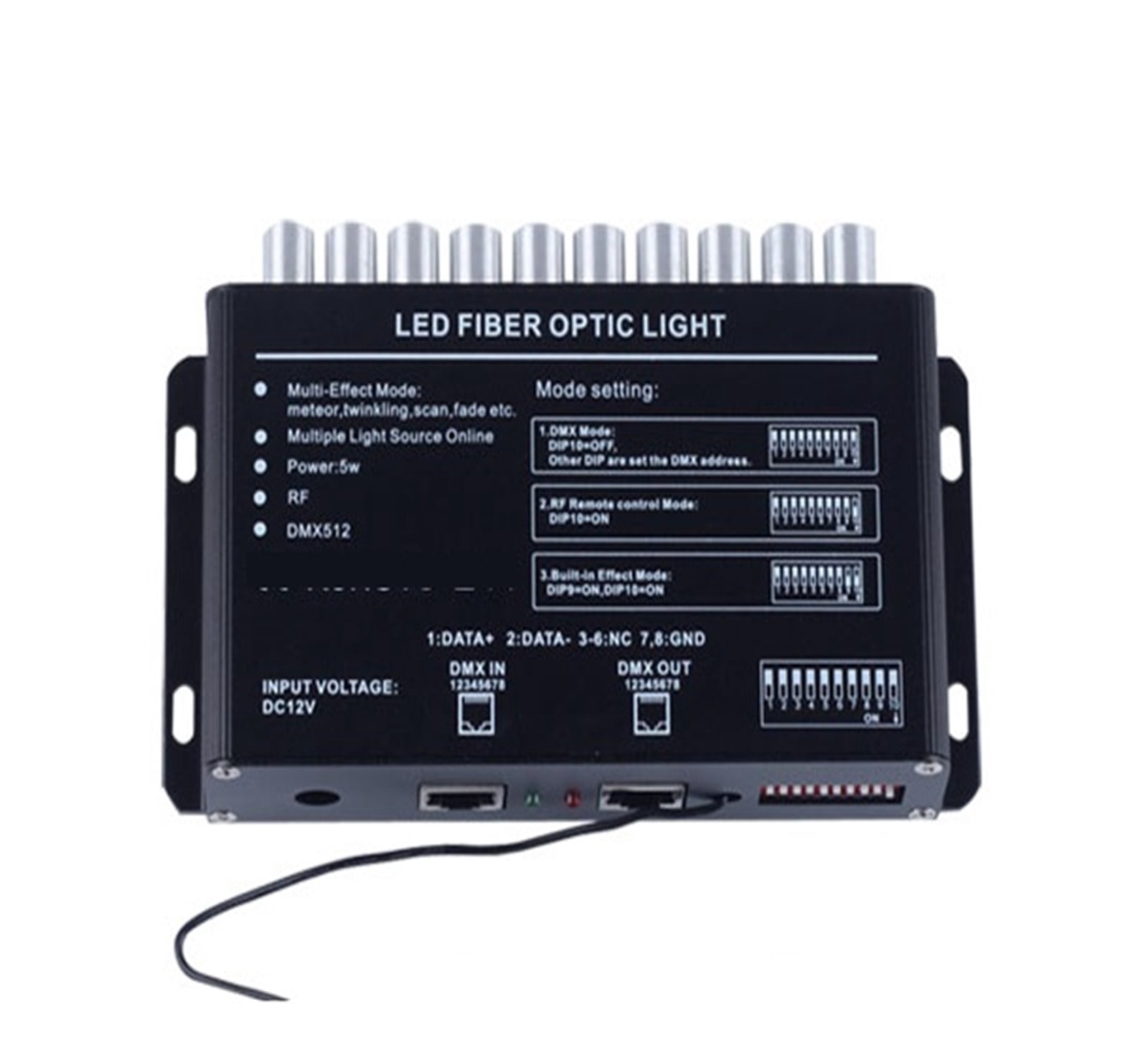 16W RGBW 28key Remote LED Fiber Optic Star Ceiling Light Kit, 150pcs*0 ...