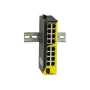 Brainboxes SW-7617 Hardened Industrial 16x 10/100 & 1x SFP Ethernet Switch