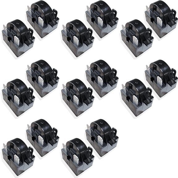 16X 3 Pin QP2-4.7/ QP2-4R7 4.7 Ohm Refrigerator PTC / Relay for Most Mini Fridges and Coolers