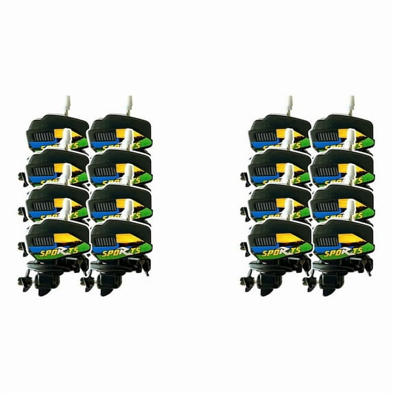 16X Boat Motor Coffee Stirrer - Wind Up Mini Boat Motor Coffee Mixer for Cups, Propeller Coffee Stirrer(Stickers Random)