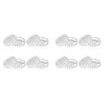 thumbnail image 1 of 16X Carpet Protectors 8Pcs Spiked Caster Cups Floor Saver Pads Clear Spiked Floor Castor Cups Spiked Furniture Cup, 1 of 6