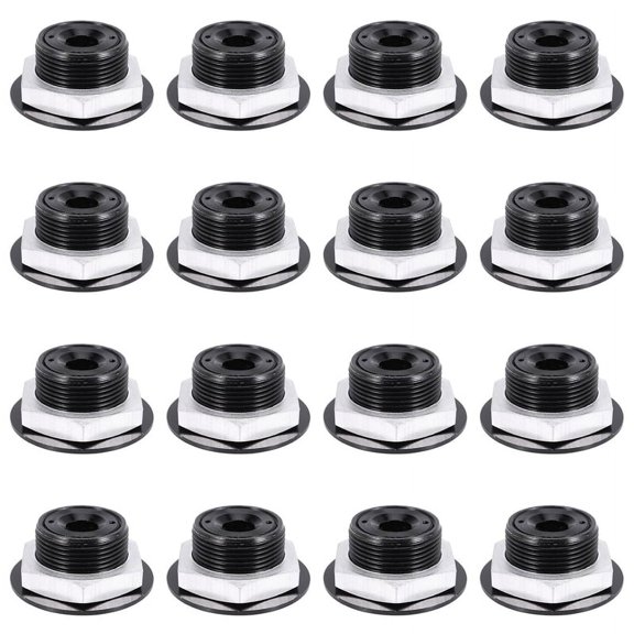 16X Push Button Quick Release Car Hood Latch Pin Lock Bumper Clip Black