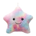 thumbnail image 1 of 16X14 Inch Glowing Star Plush Toy Creative LED Throw Pillow for Home Decoration Multicolor Soft Stuffed Star for Festive Party Gift, 1 of 8