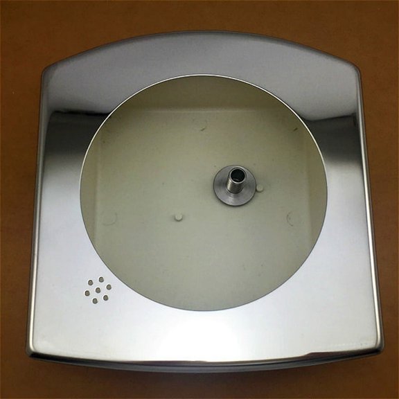 16X17X5cm Mounting Box of Differential Pressure Gauge,Stainless Steel 304 Magnehelic Gauge Box Mounting Panel with Fixing Screw