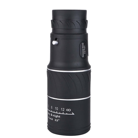 16X52 Monocular Telescope With Low-Light Visibility And Mobile Phone Adapter For Photography High-Definition Optics For Bird Watching And Outdoor Adventures Size 17.5X6.5X6.5Cm