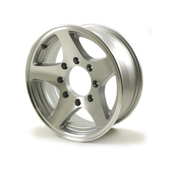 16X6 8-Lug on 6.5" Aluminum Series 04 Trailer Wheel - Heavy Duty - 466865HD