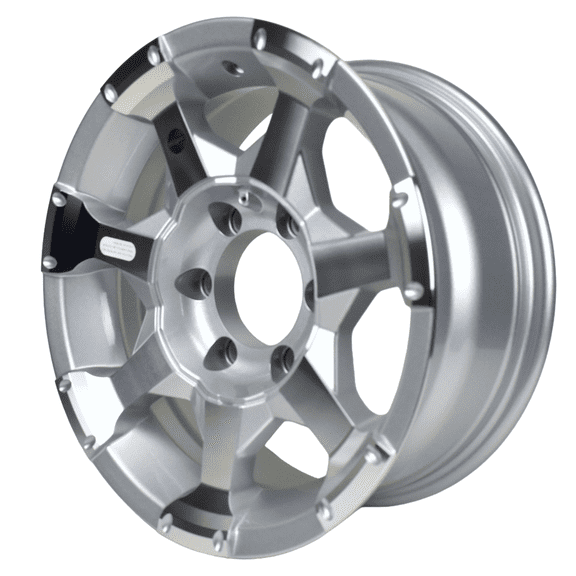 16X7 6-Lug on 5.5" Aluminum Series 06 Trailer Wheel - 667655