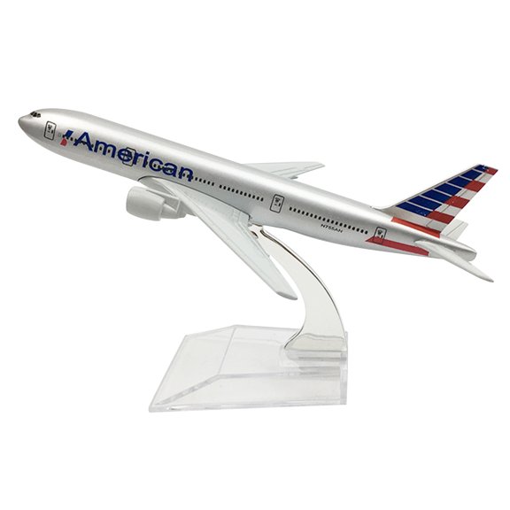 16cm 1:400 American B777 Model Simulation Aircraft Model Aviation Model for Collection and Gift