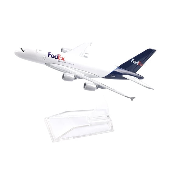 16cm A380 FEDEX EXPRESS Airline Airplane Model Planel Airplane Diecast Metal 1/400 Scale Planes