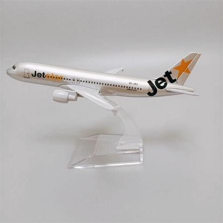 16cm Air Jetstar Airlines Airbus A320 Aircraft Diecast Airplane Model Plane