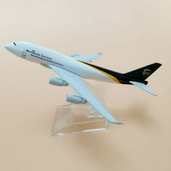 16cm Air UPS Airlines Boeing 747 B747 400 Aircraft Airplane Model Plane Toy