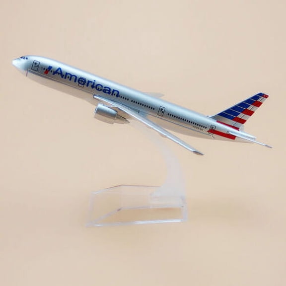 16cm American AA Boeing B777 Airlines Airplane Model Plane Aircraft Model Alloy