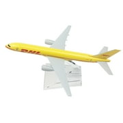 16cm DHL B757 Cast Planes Airplane Model Simulation Aircraft Model Aviation Model Aircraft Kits for Collection and Gift