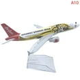 thumbnail image 1 of 16cm Die-cast Metal Airplane Air Airbus 320 350 340 1/400 Scale Planes Model Airplane Aircraft Model Toys, 1 of 12