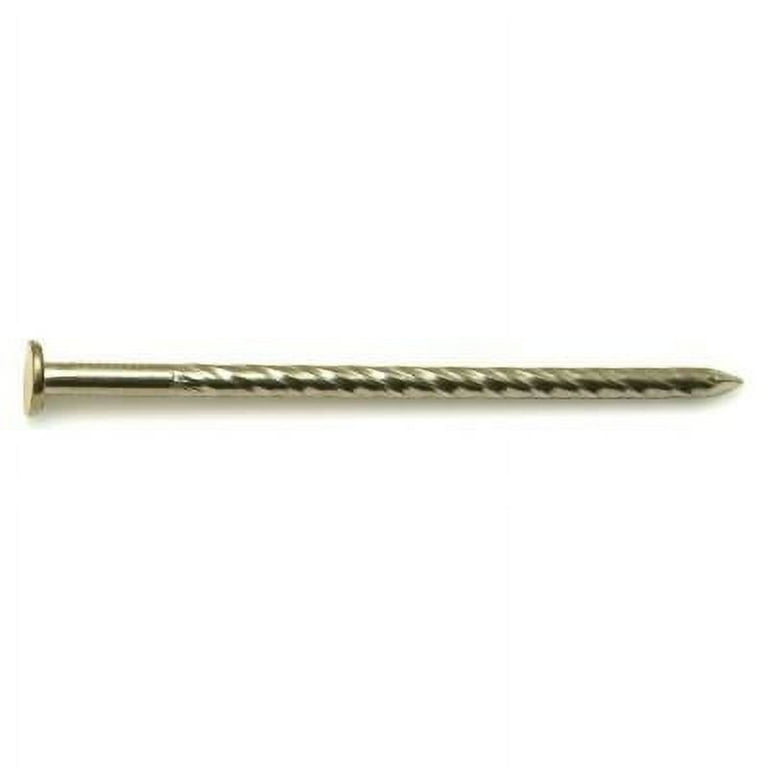 Swan Secure 8D 2-1/2 in. Deck Stainless Steel Nail Checkered Head 1 lb Swan Secure 8D 2-1/2 in. Deck Stainless Steel Nail Checkered Head 1 lb