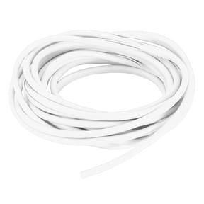 Unique Bargains 16ft 5 Meter Rubber Car Door Scratch Protector Strip Edge Guard Trim White