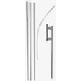 thumbnail image 1 of 16ft Aluminum Advertising Swooper Feather Pole with 30" Ground Spike Set, 1 of 1