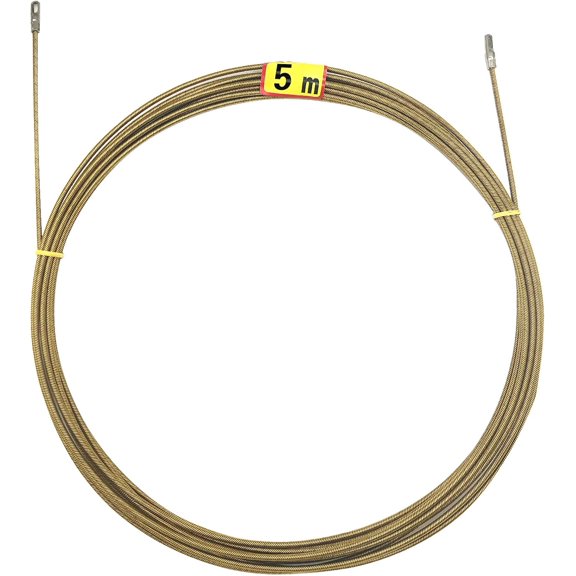 16ft Electrical Sp Wire Threader Fh Tape Fastener Cable Wire Puller Tool Upgraded 4 Cores Larger Leader Hole Electrician Threading Device