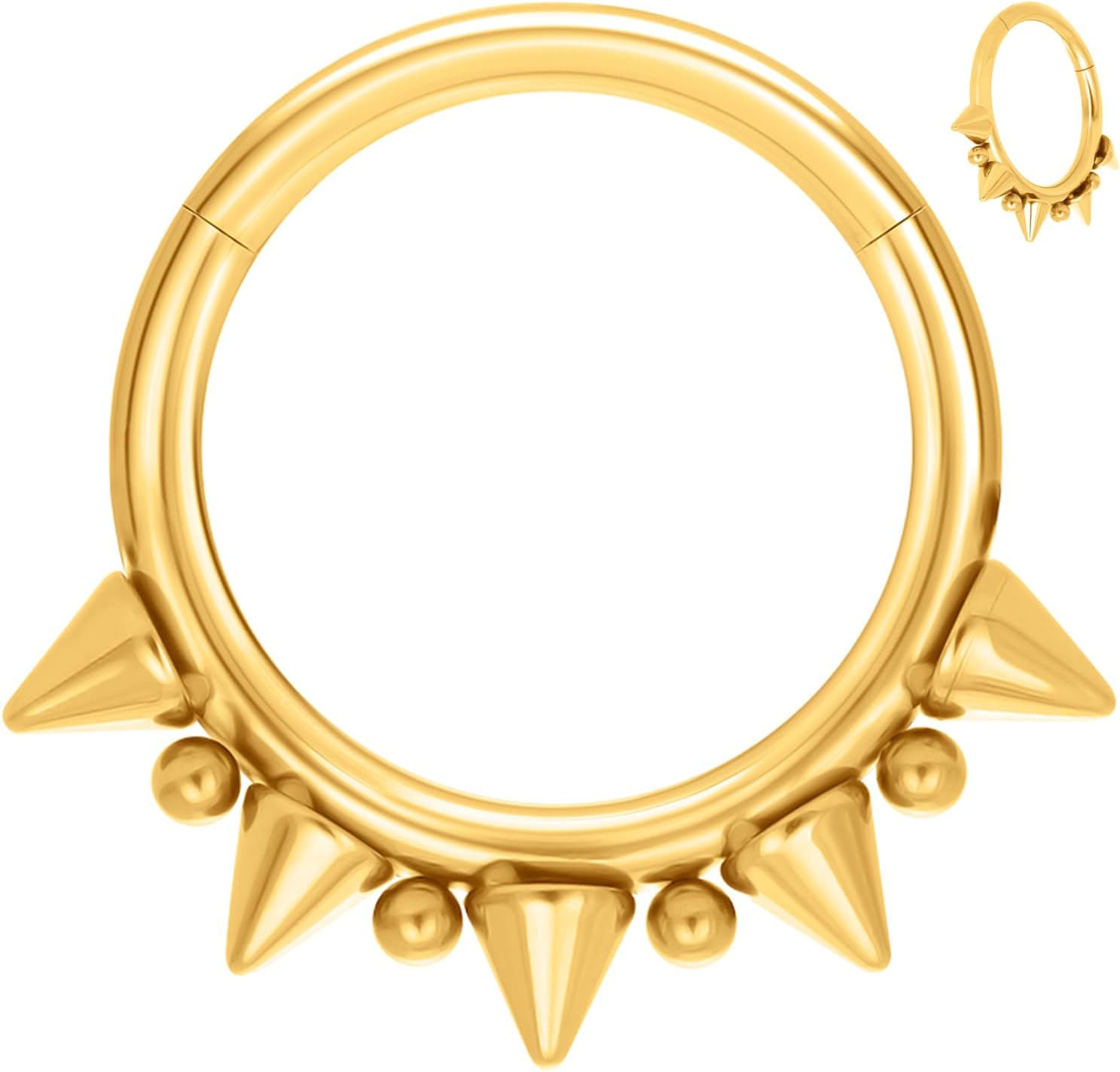 Threadless Nose Studs 20G/18G/16G – Titanium Flat Back Push-in Studs With Cubic Zirconia, Hypoallergenic
