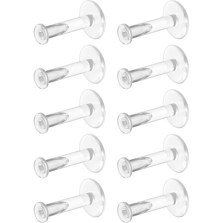 16g Clear Earrings for Sports, Work, Surgery Bioflex Labret