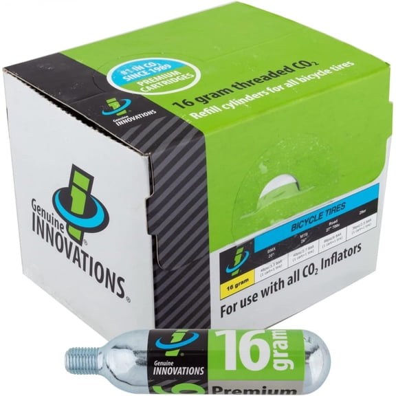 16g Threaded Co2 Refills, 20/Tub